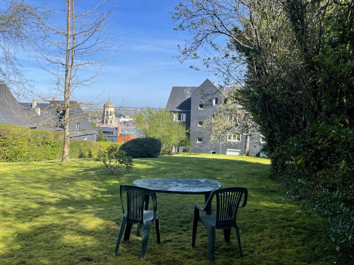 Vue Sur Seine Et Honfleur Apartamento Exterior foto